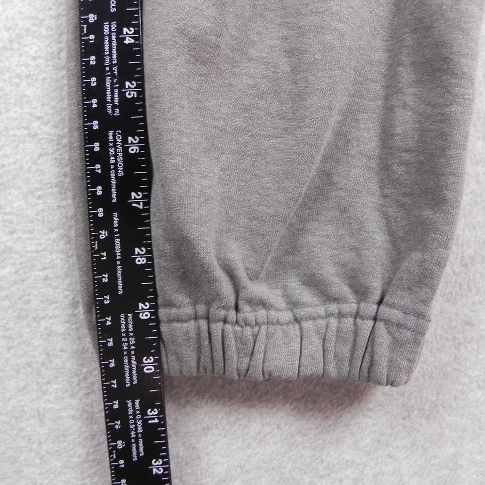 The North Face Pants Mens Medium Activewear Sweat Jogger Fleece Lounge Logo Gray